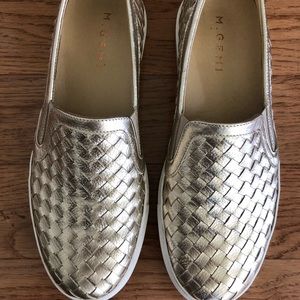 M. Gemi cerchio gold leather